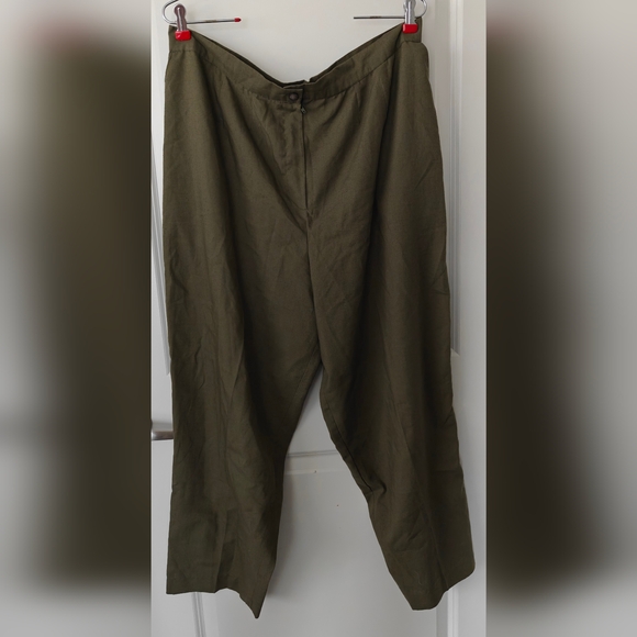 Olive Pants - Picture 1 of 2